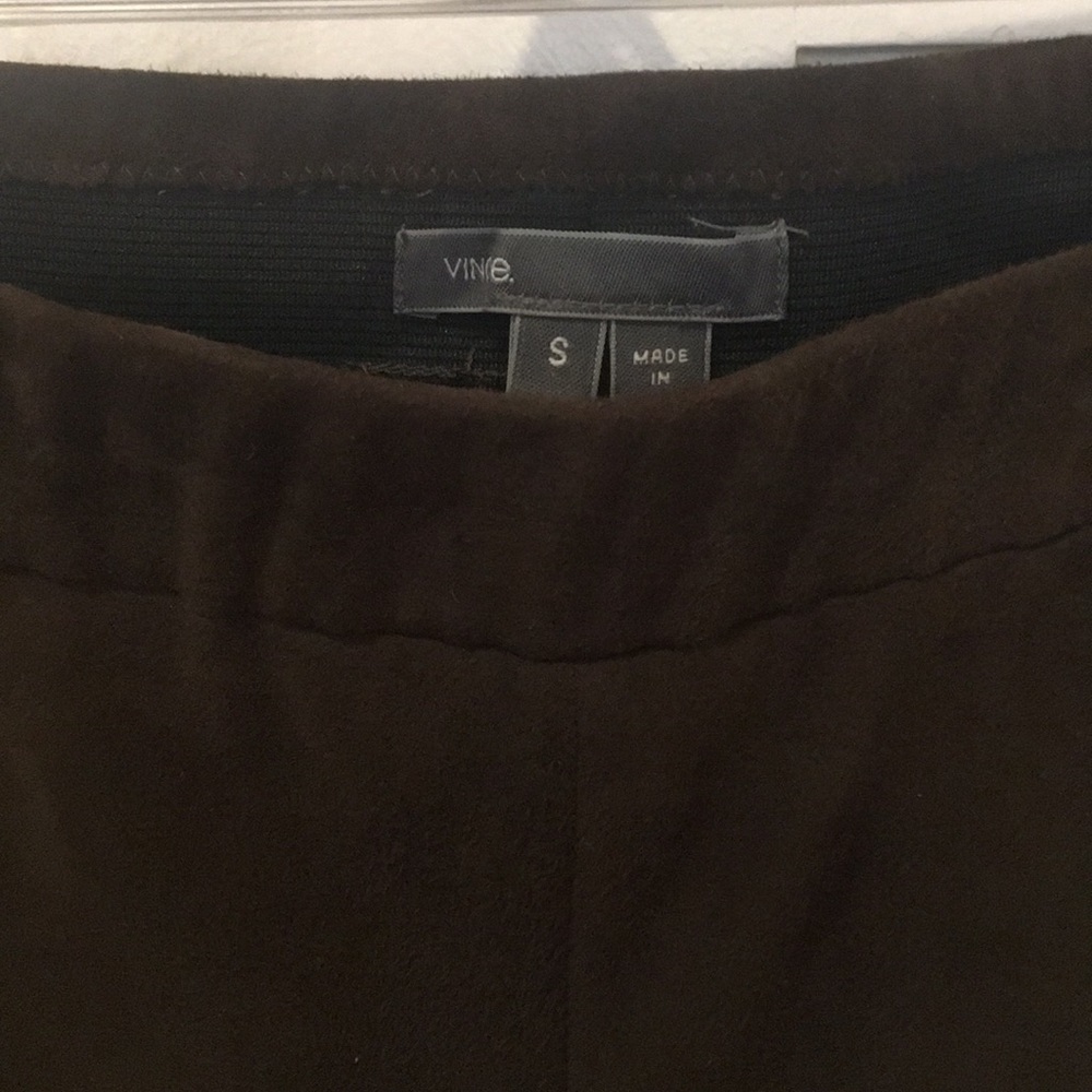 Vince faux suede leggings size small